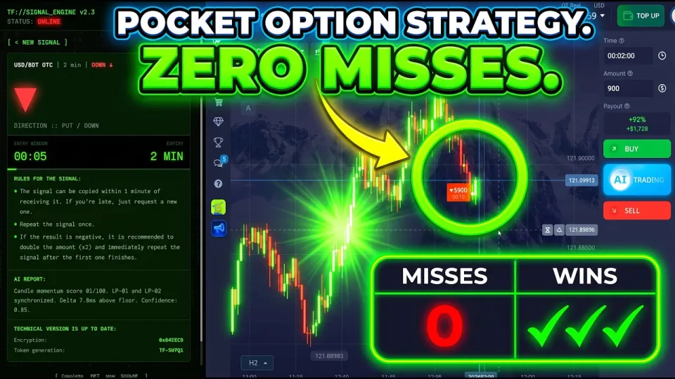 Pocket Option Bot Delivers Consistent Winning Signals with AI Trading Strategy