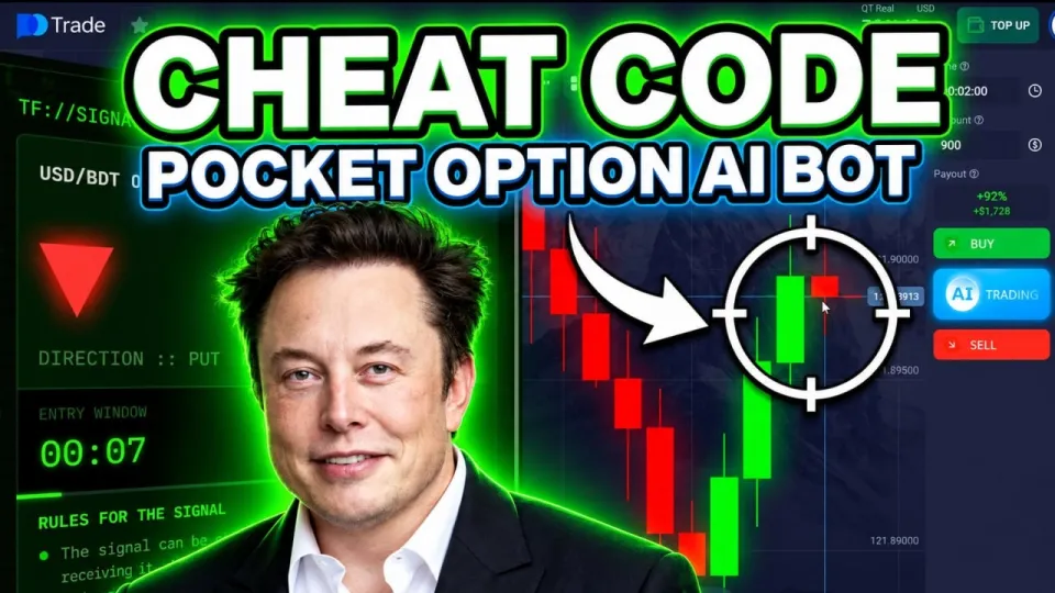 Pocket Option Bot! I'm Showing Him in Action, Step by Step!